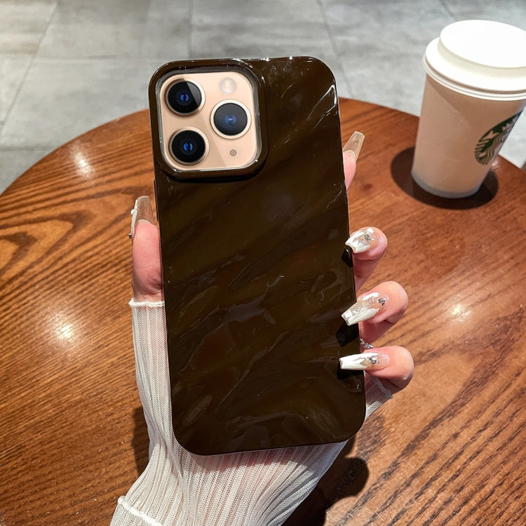 เคสโทรศัพท์ TPU พื้นผิวคลื่นสีทึบ