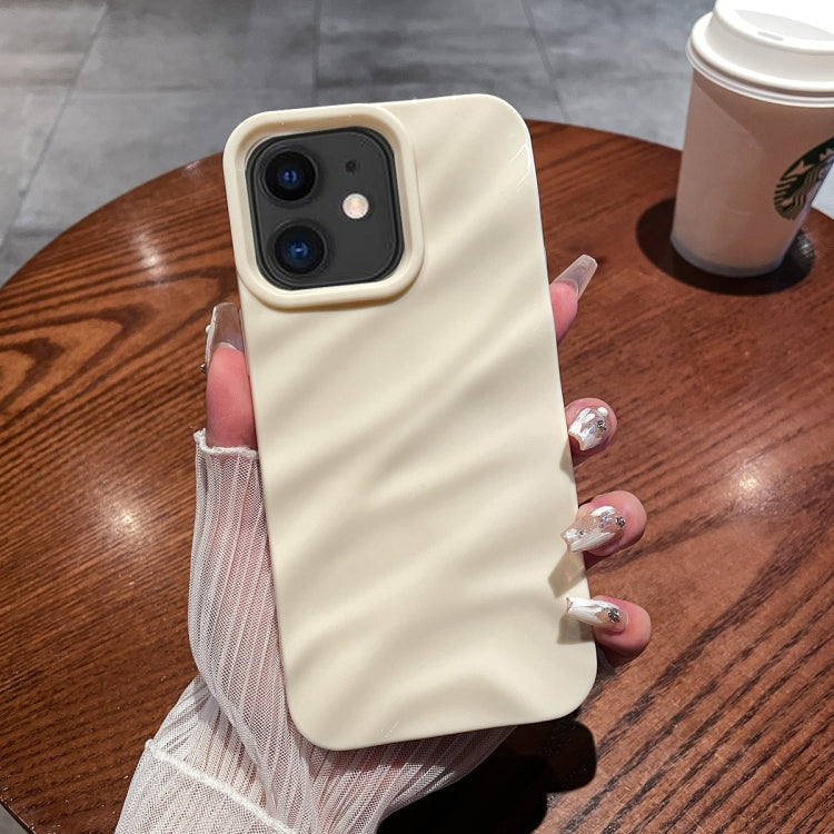 เคสโทรศัพท์ TPU พื้นผิวคลื่นสีทึบ