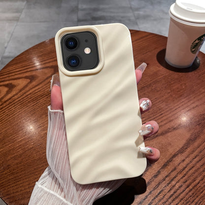 เคสโทรศัพท์ TPU พื้นผิวคลื่นสีทึบ