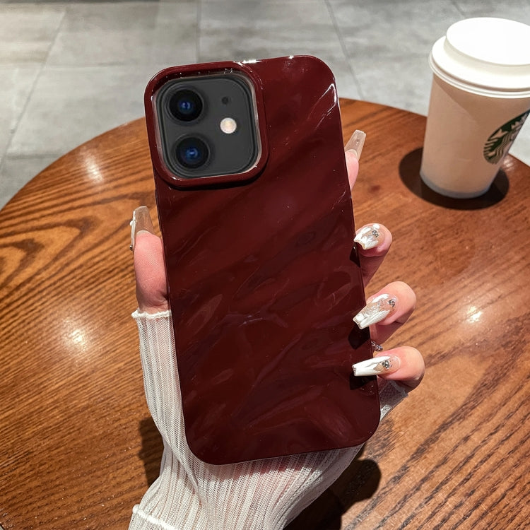 เคสโทรศัพท์ TPU พื้นผิวคลื่นสีทึบ