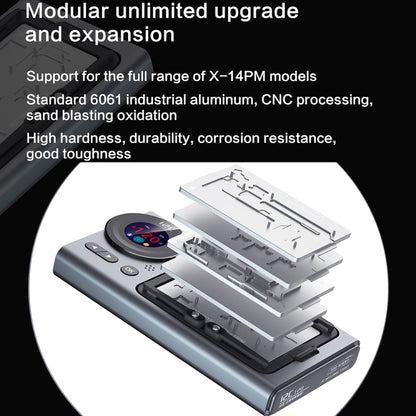 i2C T20 เมนบอร์ดอัจฉริยะแพลตฟอร์มทำความร้อนชั้นกลางสำหรับ iPhone X-14 Series, i2C T20 For iPhone X-14 Series