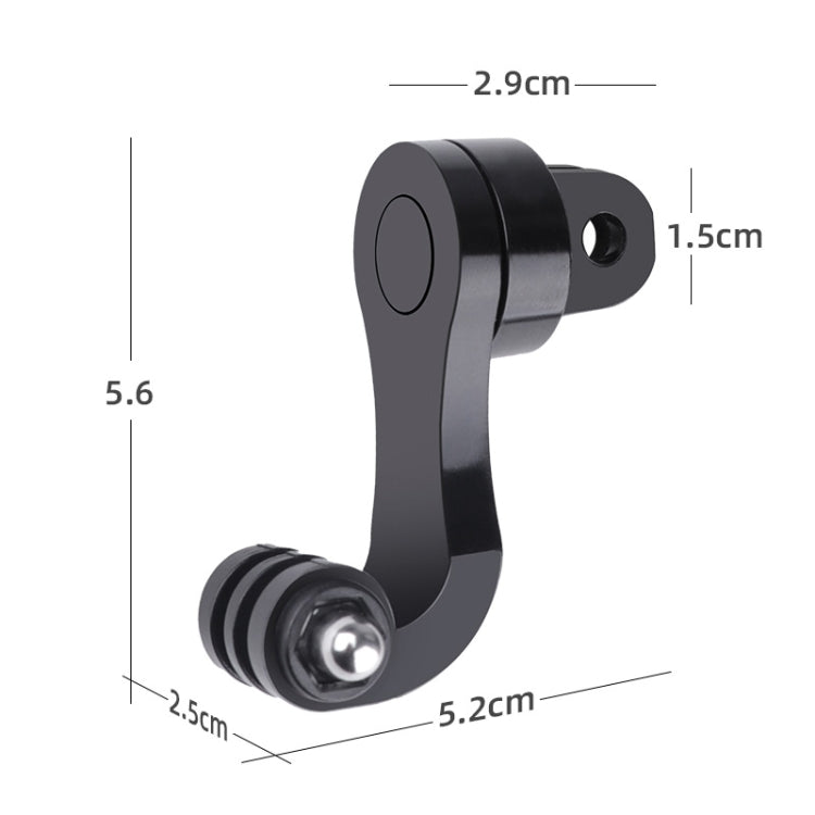 อะแดปเตอร์เมาท์หัวเข็มขัด J-Hook หมุนได้ 360 องศา