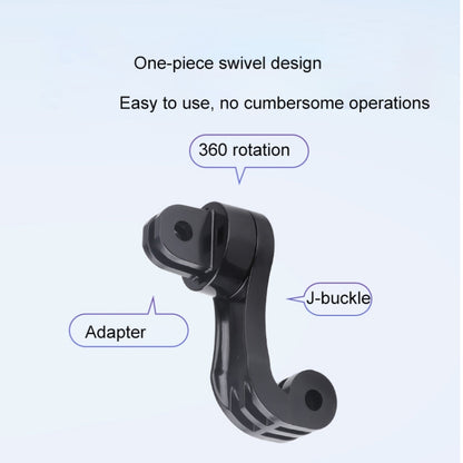 อะแดปเตอร์เมาท์หัวเข็มขัด J-Hook หมุนได้ 360 องศา