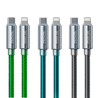 WK WDC-205 PD 20W USB-C/Type-C to 8 Pin Super Fast Charge Data Cable, ความยาว: 1 ม., WDC-205