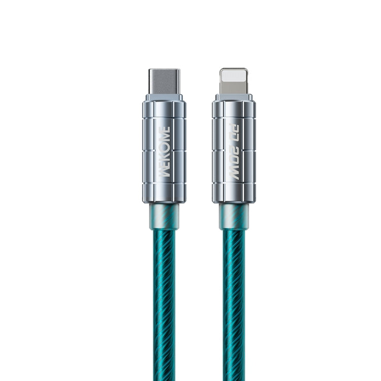WK WDC-205 PD 20W USB-C/Type-C to 8 Pin Super Fast Charge Data Cable, ความยาว: 1 ม., WDC-205