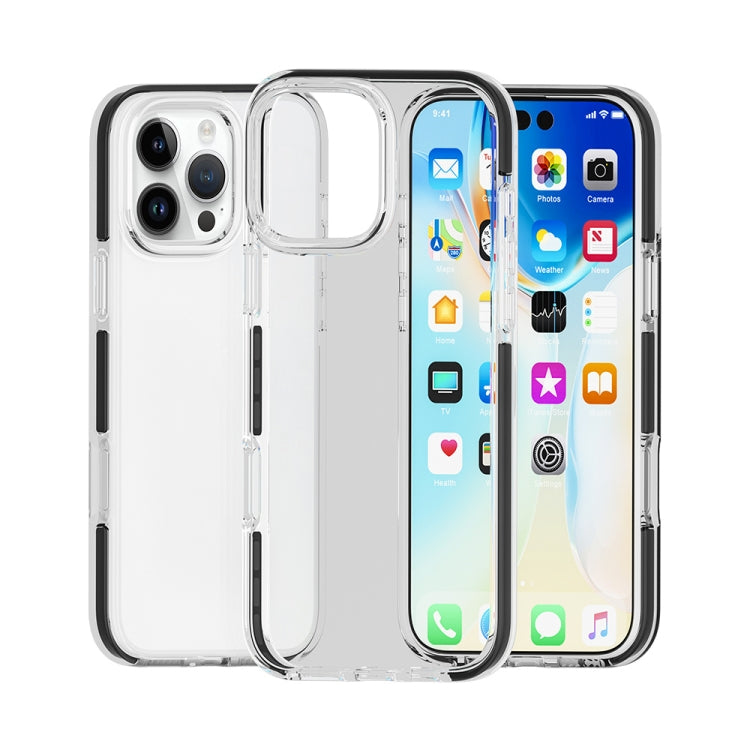 เคสโทรศัพท์ TPU โปร่งใสกันกระแทกสองสี, For iPhone 17 Pro Max, For iPhone 17 Pro, For iPhone 17, For iPhone Air, For iPhone 16 Pro Max, For iPhone 16 Pro, For iPhone 16 Plus, For iPhone 16, For iPhone 15 Pro Max, For iPhone 15 Pro, For iPhone 15 Plus   ...