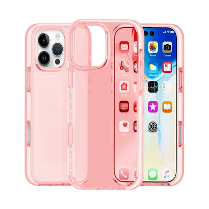 เคสโทรศัพท์ TPU โปร่งใสกันกระแทกสองสี, For iPhone 17 Pro Max, For iPhone 17 Pro, For iPhone 17, For iPhone Air, For iPhone 16 Pro Max, For iPhone 16 Pro, For iPhone 16 Plus, For iPhone 16, For iPhone 15 Pro Max, For iPhone 15 Pro, For iPhone 15 Plus   ...