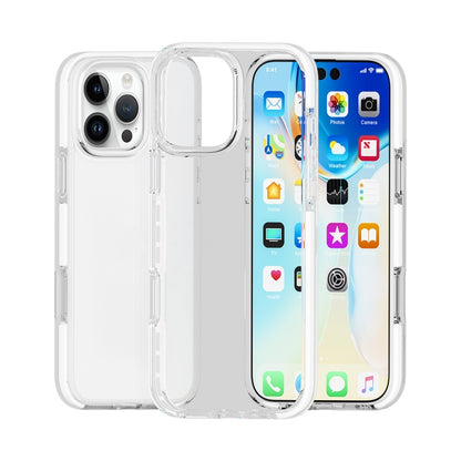 เคสโทรศัพท์ TPU โปร่งใสกันกระแทกสองสี, For iPhone 17 Pro Max, For iPhone 17 Pro, For iPhone 17, For iPhone Air, For iPhone 16 Pro Max, For iPhone 16 Pro, For iPhone 16 Plus, For iPhone 16, For iPhone 15 Pro Max, For iPhone 15 Pro, For iPhone 15 Plus   ...