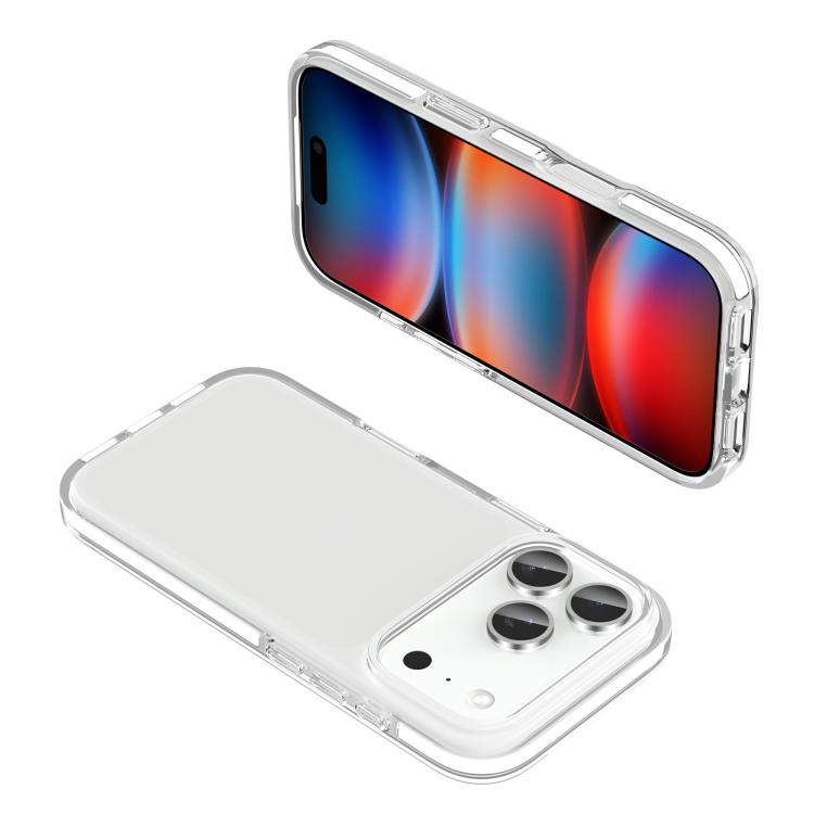 เคสโทรศัพท์ TPU โปร่งใสกันกระแทกสองสี, For iPhone 17 Pro Max, For iPhone 17 Pro, For iPhone 17, For iPhone Air, For iPhone 16 Pro Max, For iPhone 16 Pro, For iPhone 16 Plus, For iPhone 16, For iPhone 15 Pro Max, For iPhone 15 Pro, For iPhone 15 Plus   ...