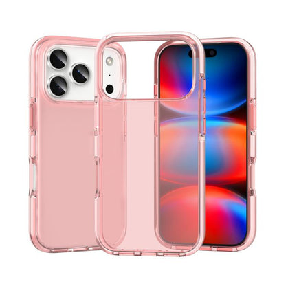 เคสโทรศัพท์ TPU โปร่งใสกันกระแทกสองสี, For iPhone 17 Pro Max, For iPhone 17 Pro, For iPhone 17, For iPhone Air, For iPhone 16 Pro Max, For iPhone 16 Pro, For iPhone 16 Plus, For iPhone 16, For iPhone 15 Pro Max, For iPhone 15 Pro, For iPhone 15 Plus   ...