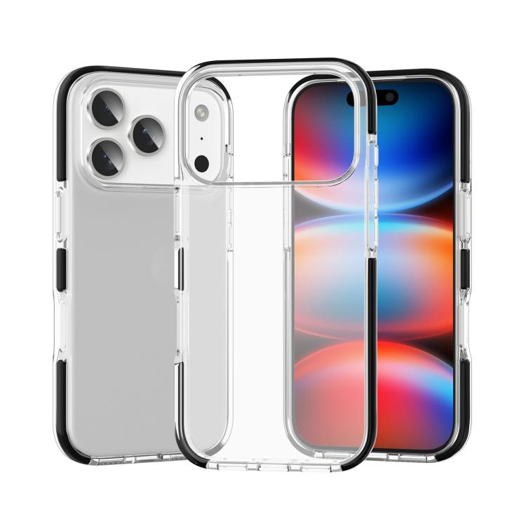 เคสโทรศัพท์ TPU โปร่งใสกันกระแทกสองสี, For iPhone 17 Pro Max, For iPhone 17 Pro, For iPhone 17, For iPhone Air, For iPhone 16 Pro Max, For iPhone 16 Pro, For iPhone 16 Plus, For iPhone 16, For iPhone 15 Pro Max, For iPhone 15 Pro, For iPhone 15 Plus   ...