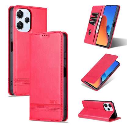 AZNS เคสโทรศัพท์หนังพลิกเนื้อลูกวัวแม่เหล็ก, For Xiaomi Redmi K60 Ultra/Mi 13T/13T Pro, For Xiaomi Redmi K70/K70 Pro, For Xiaomi Redmi 12 4G, For Xiaomi Redmi Note 12S