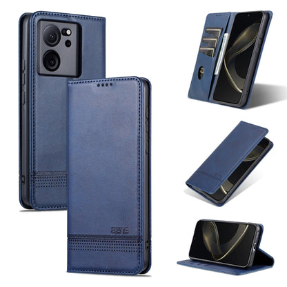 AZNS เคสโทรศัพท์หนังพลิกเนื้อลูกวัวแม่เหล็ก, For Xiaomi Redmi K60 Ultra/Mi 13T/13T Pro, For Xiaomi Redmi K70/K70 Pro, For Xiaomi Redmi 12 4G, For Xiaomi Redmi Note 12S
