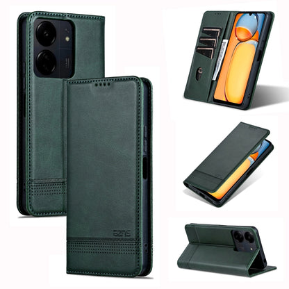 AZNS เคสโทรศัพท์หนังพลิกเนื้อลูกวัวแม่เหล็ก, For Xiaomi Redmi Turbo 3, For Xiaomi Redmi Note 13 Pro 4G, For Xiaomi Redmi Note 13 4G, For Xiaomi Redmi K70E, For Xiaomi 14 Ultra, For Xiaomi Redmi 13C / Poco C65, For Xiaomi 14 Pro, For Xiaomi 14