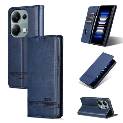AZNS เคสโทรศัพท์หนังพลิกเนื้อลูกวัวแม่เหล็ก, For Xiaomi Redmi Turbo 3, For Xiaomi Redmi Note 13 Pro 4G, For Xiaomi Redmi Note 13 4G, For Xiaomi Redmi K70E, For Xiaomi 14 Ultra, For Xiaomi Redmi 13C / Poco C65, For Xiaomi 14 Pro, For Xiaomi 14