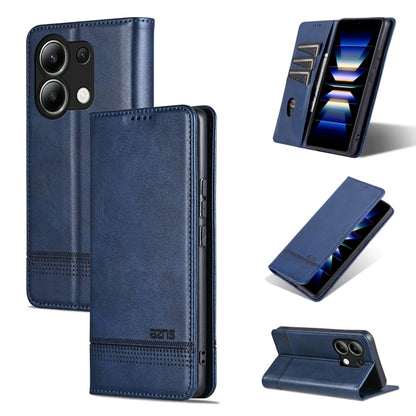 AZNS เคสโทรศัพท์หนังพลิกเนื้อลูกวัวแม่เหล็ก, For Xiaomi Redmi Turbo 3, For Xiaomi Redmi Note 13 Pro 4G, For Xiaomi Redmi Note 13 4G, For Xiaomi Redmi K70E, For Xiaomi 14 Ultra, For Xiaomi Redmi 13C / Poco C65, For Xiaomi 14 Pro, For Xiaomi 14