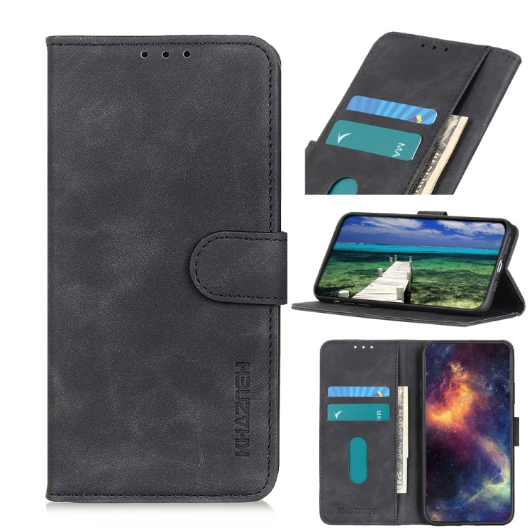 เคสโทรศัพท์หนังพื้นผิวย้อนยุค KHAZNEH, For iPhone 15