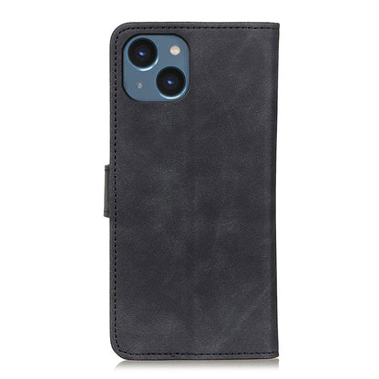 เคสโทรศัพท์หนังพื้นผิวย้อนยุค KHAZNEH, For iPhone 15