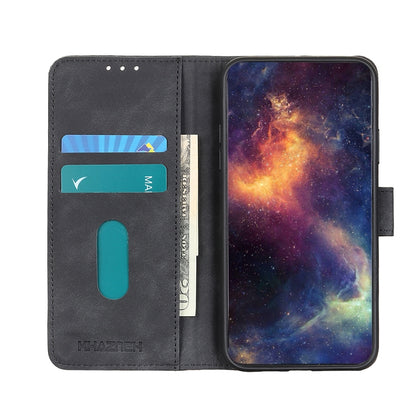 เคสโทรศัพท์หนังพื้นผิวย้อนยุค KHAZNEH, For iPhone 15
