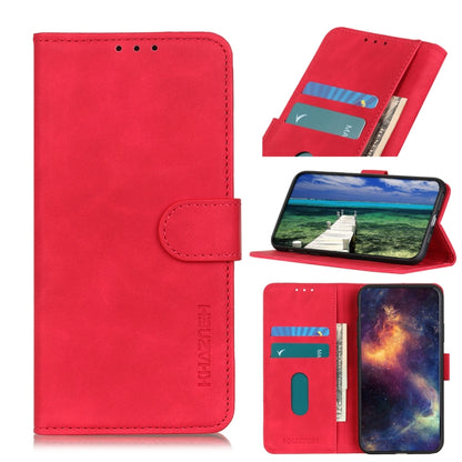 เคสโทรศัพท์หนังพื้นผิวย้อนยุค KHAZNEH, For iPhone 15