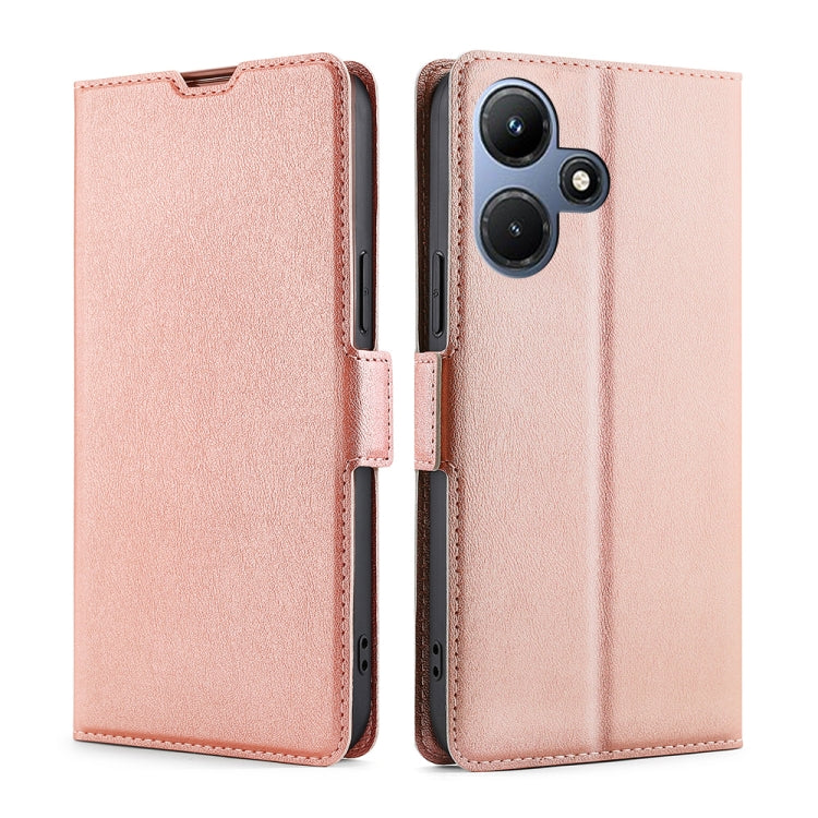 เคสโทรศัพท์หนังพลิกแนวนอนหัวเข็มขัดด้านข้างแรงดันไฟฟ้าบางเฉียบ, For Infinix Note 40 Pro 5G, For Infinix Note 40 4G, For Infinix Hot 40i, For Infinix GT 10 Pro 5G, For Infinix Smart 7 HD, For Infinix Hot 30i 4G, For Infinix Note 30 VIP 5G