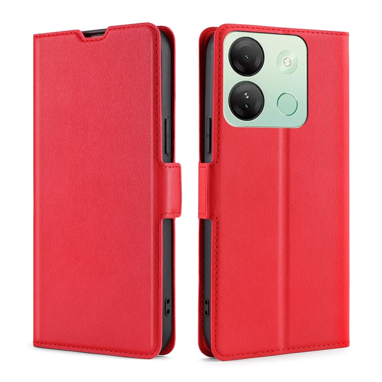 เคสโทรศัพท์หนังพลิกแนวนอนหัวเข็มขัดด้านข้างแรงดันไฟฟ้าบางเฉียบ, For Infinix Note 40 Pro 5G, For Infinix Note 40 4G, For Infinix Hot 40i, For Infinix GT 10 Pro 5G, For Infinix Smart 7 HD, For Infinix Hot 30i 4G, For Infinix Note 30 VIP 5G