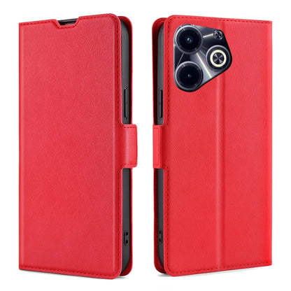 เคสโทรศัพท์หนังพลิกแนวนอนหัวเข็มขัดด้านข้างแรงดันไฟฟ้าบางเฉียบ, For Infinix Note 40 Pro 5G, For Infinix Note 40 4G, For Infinix Hot 40i, For Infinix GT 10 Pro 5G, For Infinix Smart 7 HD, For Infinix Hot 30i 4G, For Infinix Note 30 VIP 5G