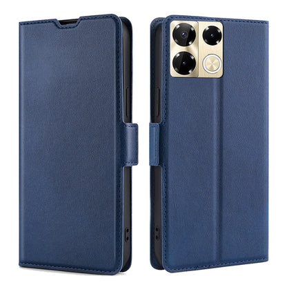 เคสโทรศัพท์หนังพลิกแนวนอนหัวเข็มขัดด้านข้างแรงดันไฟฟ้าบางเฉียบ, For Infinix Note 40 Pro 5G, For Infinix Note 40 4G, For Infinix Hot 40i, For Infinix GT 10 Pro 5G, For Infinix Smart 7 HD, For Infinix Hot 30i 4G, For Infinix Note 30 VIP 5G