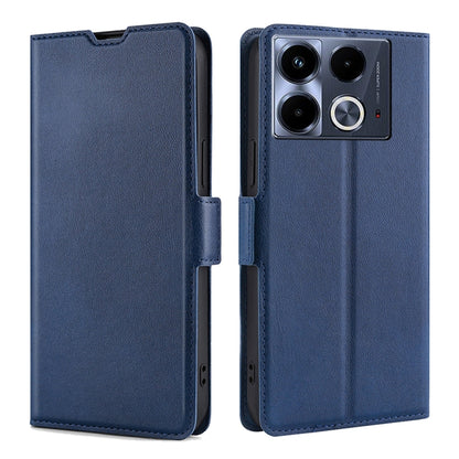 เคสโทรศัพท์หนังพลิกแนวนอนหัวเข็มขัดด้านข้างแรงดันไฟฟ้าบางเฉียบ, For Infinix Note 40 Pro 5G, For Infinix Note 40 4G, For Infinix Hot 40i, For Infinix GT 10 Pro 5G, For Infinix Smart 7 HD, For Infinix Hot 30i 4G, For Infinix Note 30 VIP 5G