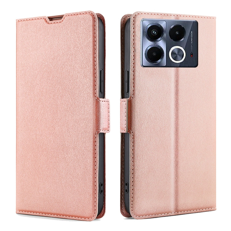 เคสโทรศัพท์หนังพลิกแนวนอนหัวเข็มขัดด้านข้างแรงดันไฟฟ้าบางเฉียบ, For Infinix Hot 60 5G, For Infinix Hot 60 Pro+ 4G, For Infinix Smart 10 4G, For Infinix Note 50s 5G, For Infinix Note 50x 5G, For Infinix Note 50 Pro+ 5G, For Infinix Note 50 4G           ...