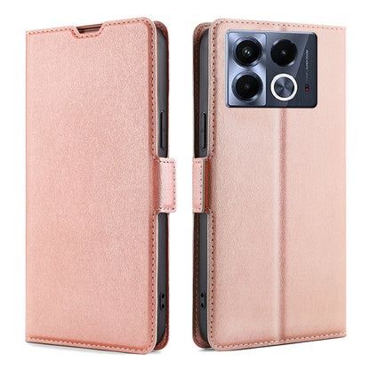 เคสโทรศัพท์หนังพลิกแนวนอนหัวเข็มขัดด้านข้างแรงดันไฟฟ้าบางเฉียบ, For Infinix Hot 60 5G, For Infinix Hot 60 Pro+ 4G, For Infinix Smart 10 4G, For Infinix Note 50s 5G, For Infinix Note 50x 5G, For Infinix Note 50 Pro+ 5G, For Infinix Note 50 4G           ...