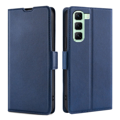 เคสโทรศัพท์หนังพลิกแนวนอนหัวเข็มขัดด้านข้างแรงดันไฟฟ้าบางเฉียบ, For Infinix Hot 60 5G, For Infinix Hot 60 Pro+ 4G, For Infinix Smart 10 4G, For Infinix Note 50s 5G, For Infinix Note 50x 5G, For Infinix Note 50 Pro+ 5G, For Infinix Note 50 4G           ...