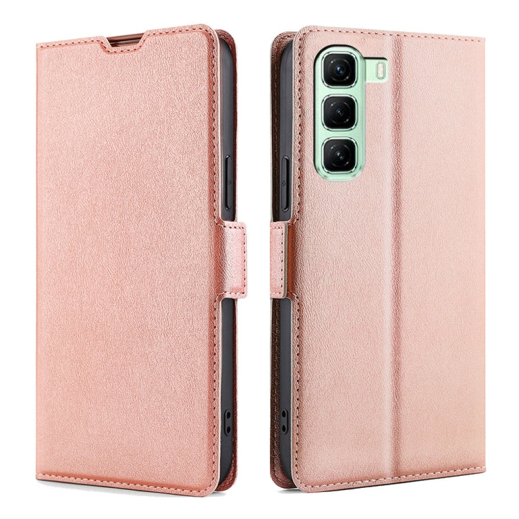 เคสโทรศัพท์หนังพลิกแนวนอนหัวเข็มขัดด้านข้างแรงดันไฟฟ้าบางเฉียบ, For Infinix Hot 60 5G, For Infinix Hot 60 Pro+ 4G, For Infinix Smart 10 4G, For Infinix Note 50s 5G, For Infinix Note 50x 5G, For Infinix Note 50 Pro+ 5G, For Infinix Note 50 4G           ...