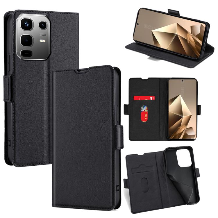 เคสโทรศัพท์หนังพลิกแนวนอนหัวเข็มขัดด้านข้างแรงดันไฟฟ้าบางเฉียบ, For Infinix Hot 60 5G, For Infinix Hot 60 Pro+ 4G, For Infinix Smart 10 4G, For Infinix Note 50s 5G, For Infinix Note 50x 5G, For Infinix Note 50 Pro+ 5G, For Infinix Note 50 4G           ...