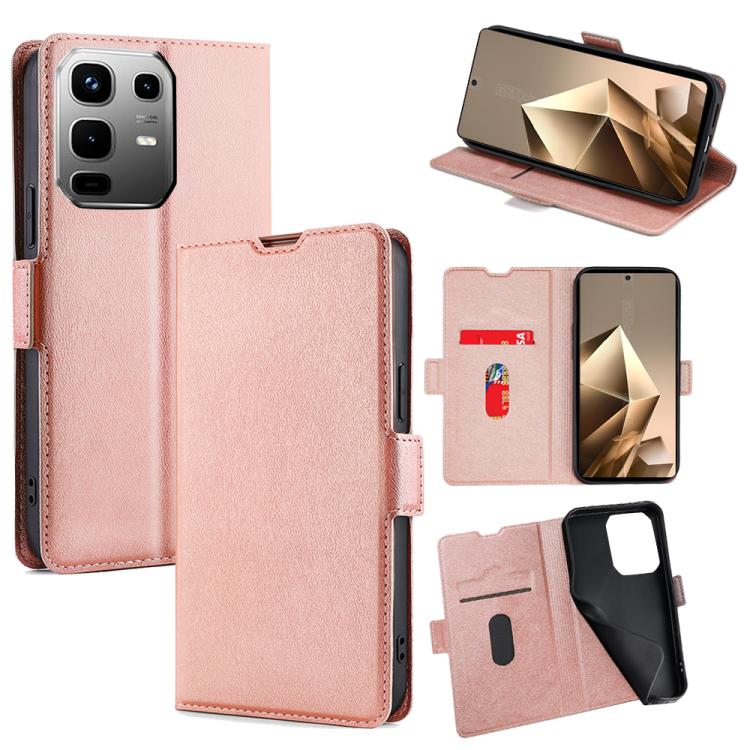 เคสโทรศัพท์หนังพลิกแนวนอนหัวเข็มขัดด้านข้างแรงดันไฟฟ้าบางเฉียบ, For Infinix Hot 60 5G, For Infinix Hot 60 Pro+ 4G, For Infinix Smart 10 4G, For Infinix Note 50s 5G, For Infinix Note 50x 5G, For Infinix Note 50 Pro+ 5G, For Infinix Note 50 4G           ...