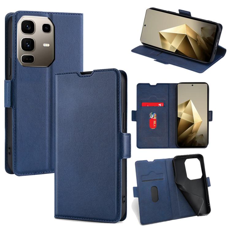 เคสโทรศัพท์หนังพลิกแนวนอนหัวเข็มขัดด้านข้างแรงดันไฟฟ้าบางเฉียบ, For Infinix Hot 60 5G, For Infinix Hot 60 Pro+ 4G, For Infinix Smart 10 4G, For Infinix Note 50s 5G, For Infinix Note 50x 5G, For Infinix Note 50 Pro+ 5G, For Infinix Note 50 4G           ...