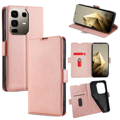 เคสโทรศัพท์หนังพลิกแนวนอนหัวเข็มขัดด้านข้างแรงดันไฟฟ้าบางเฉียบ, For Infinix Hot 60 5G, For Infinix Hot 60 Pro+ 4G, For Infinix Smart 10 4G, For Infinix Note 50s 5G, For Infinix Note 50x 5G, For Infinix Note 50 Pro+ 5G, For Infinix Note 50 4G           ...