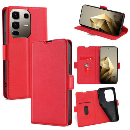 เคสโทรศัพท์หนังพลิกแนวนอนหัวเข็มขัดด้านข้างแรงดันไฟฟ้าบางเฉียบ, For Infinix Hot 60 5G, For Infinix Hot 60 Pro+ 4G, For Infinix Smart 10 4G, For Infinix Note 50s 5G, For Infinix Note 50x 5G, For Infinix Note 50 Pro+ 5G, For Infinix Note 50 4G           ...