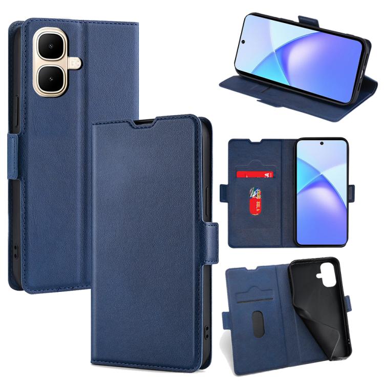 เคสโทรศัพท์หนังพลิกแนวนอนหัวเข็มขัดด้านข้างแรงดันไฟฟ้าบางเฉียบ, For Infinix Hot 60 5G, For Infinix Hot 60 Pro+ 4G, For Infinix Smart 10 4G, For Infinix Note 50s 5G, For Infinix Note 50x 5G, For Infinix Note 50 Pro+ 5G, For Infinix Note 50 4G           ...