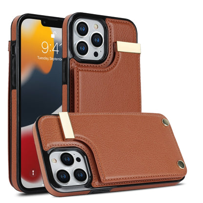 เคสใส่โทรศัพท์หัวเข็มขัดโลหะ, For iPhone 14 Pro, For iPhone 14 Pro Max, For iPhone SE 2022 / 2020 / 8 / 7, For iPhone 13 Pro Max, For iPhone 13 Pro, For iPhone 12 / 12 Pro, For iPhone 12 Pro Max, For iPhone 11 Pro Max