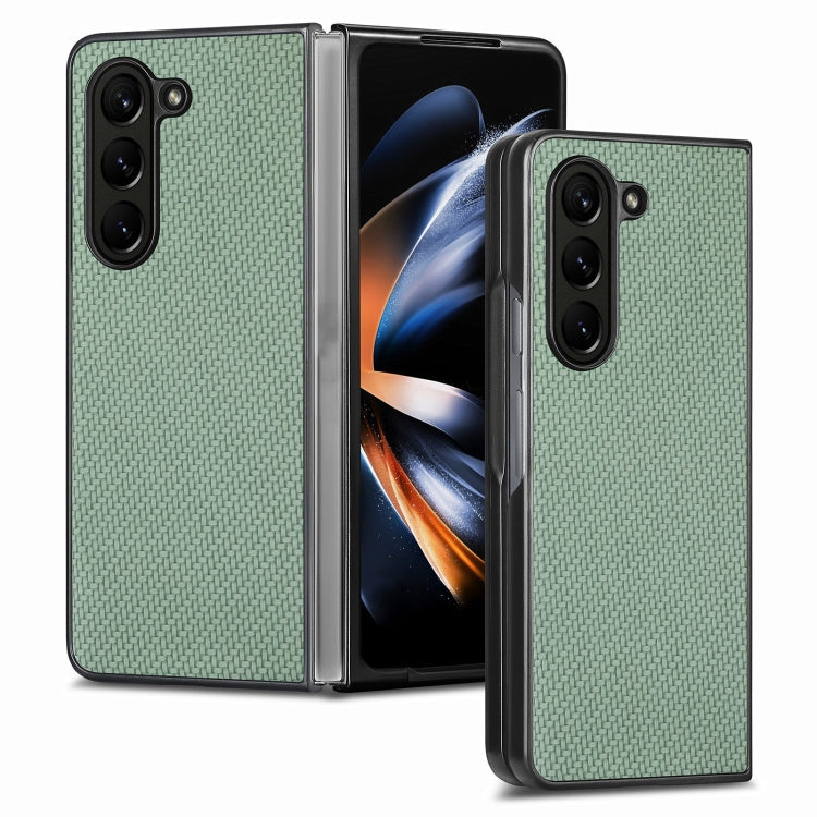 เคสโทรศัพท์ฝาหลังลายคาร์บอนไฟเบอร์, For Samsung Galaxy Z Fold5