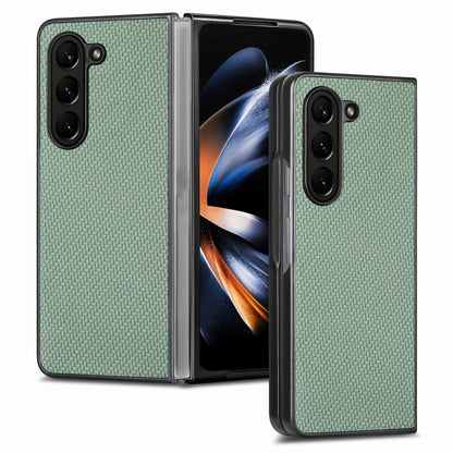 เคสโทรศัพท์ฝาหลังลายคาร์บอนไฟเบอร์, For Samsung Galaxy Z Fold5