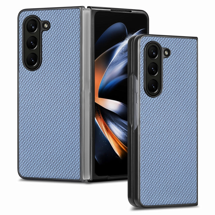 เคสโทรศัพท์ฝาหลังลายคาร์บอนไฟเบอร์, For Samsung Galaxy Z Fold5
