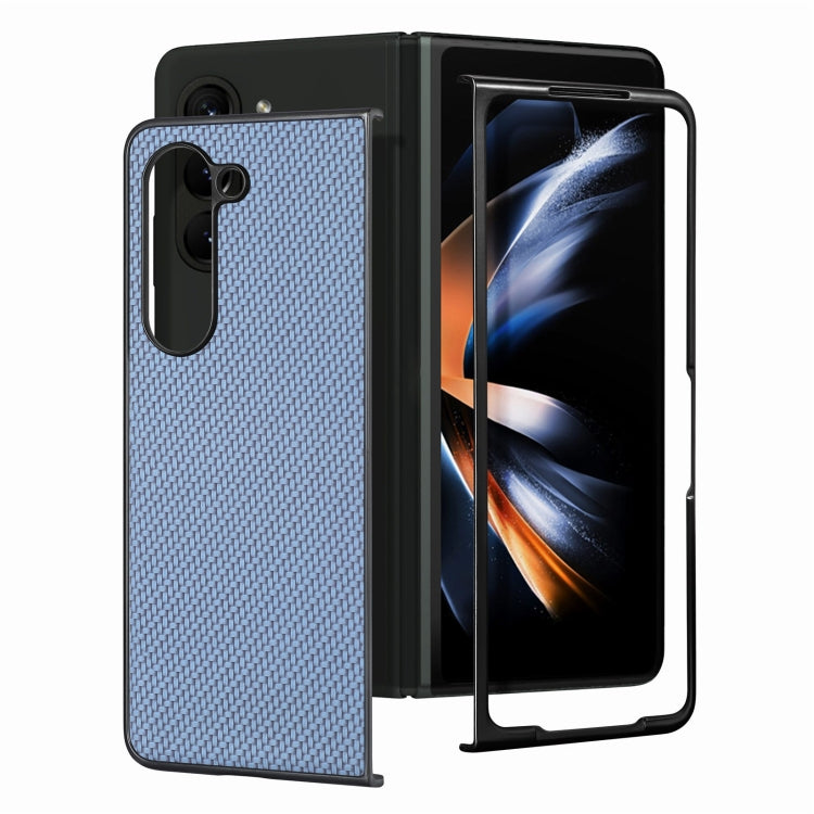 เคสโทรศัพท์ฝาหลังลายคาร์บอนไฟเบอร์, For Samsung Galaxy Z Fold5