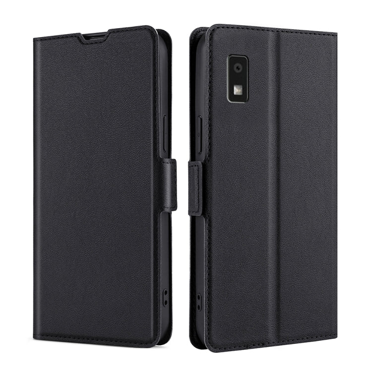 เคสโทรศัพท์หนังพลิกแนวนอนหัวเข็มขัดด้านข้างแรงดันไฟฟ้าบางเฉียบ, For Sharp Aquos R10, For Sharp Aqous wish5, For Sharp Aquos Wish4, For Sharp Aquos R9, For Sharp Aquos Sense 8, For Sharp Aquos R8 Pro SH-51D, For Sharp Aquos R8 SH-52D, For Sharp Aqous Wish3