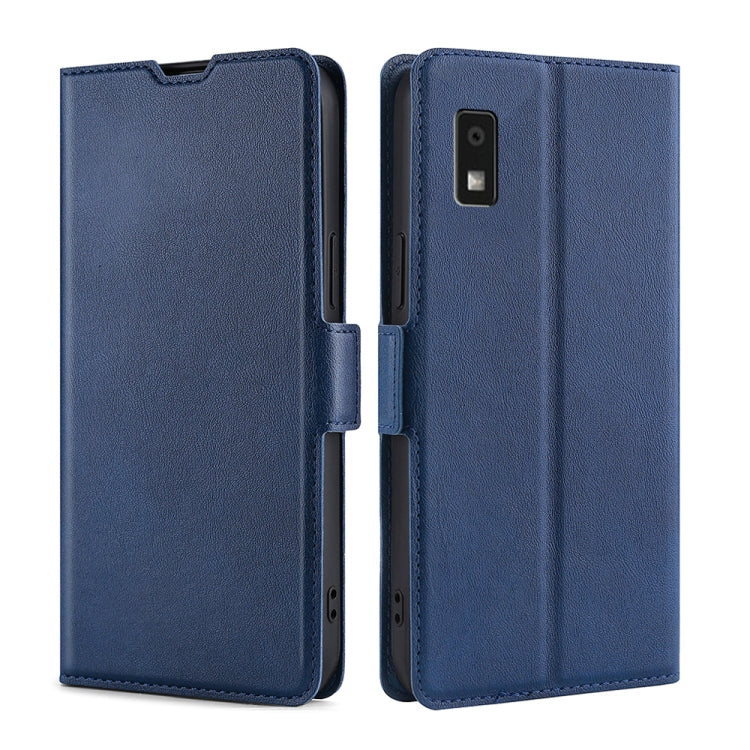 เคสโทรศัพท์หนังพลิกแนวนอนหัวเข็มขัดด้านข้างแรงดันไฟฟ้าบางเฉียบ, For Sharp Aquos R10, For Sharp Aqous wish5, For Sharp Aquos Wish4, For Sharp Aquos R9, For Sharp Aquos Sense 8, For Sharp Aquos R8 Pro SH-51D, For Sharp Aquos R8 SH-52D, For Sharp Aqous Wish3