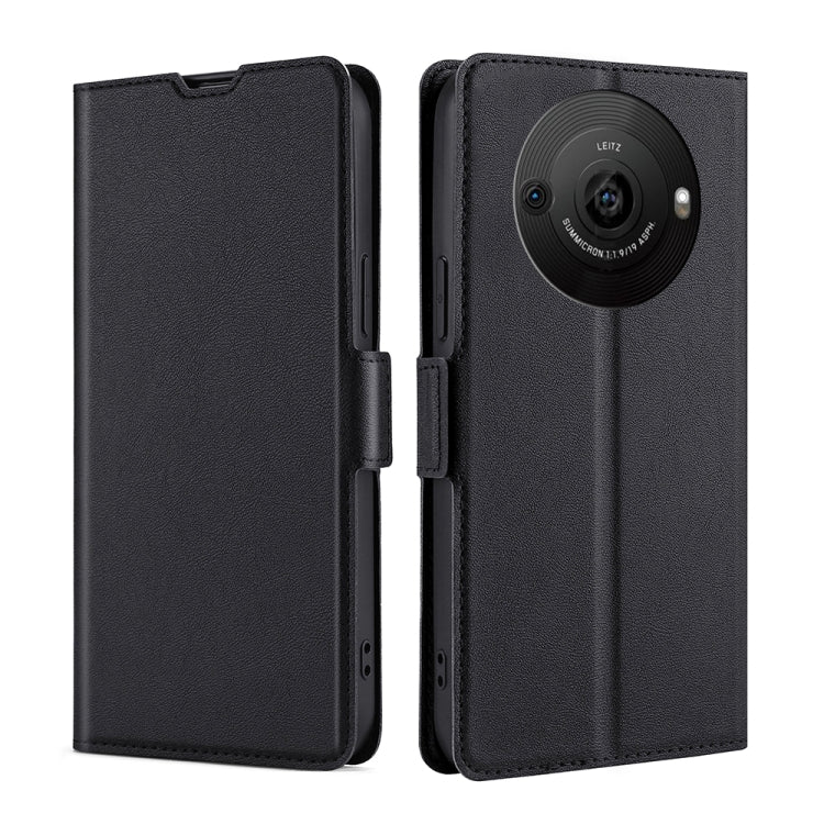 เคสโทรศัพท์หนังพลิกแนวนอนหัวเข็มขัดด้านข้างแรงดันไฟฟ้าบางเฉียบ, For Sharp Aquos R10, For Sharp Aqous wish5, For Sharp Aquos Wish4, For Sharp Aquos R9, For Sharp Aquos Sense 8, For Sharp Aquos R8 Pro SH-51D, For Sharp Aquos R8 SH-52D, For Sharp Aqous Wish3