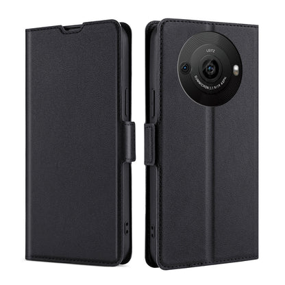 เคสโทรศัพท์หนังพลิกแนวนอนหัวเข็มขัดด้านข้างแรงดันไฟฟ้าบางเฉียบ, For Sharp Aquos R10, For Sharp Aqous wish5, For Sharp Aquos Wish4, For Sharp Aquos R9, For Sharp Aquos Sense 8, For Sharp Aquos R8 Pro SH-51D, For Sharp Aquos R8 SH-52D, For Sharp Aqous Wish3