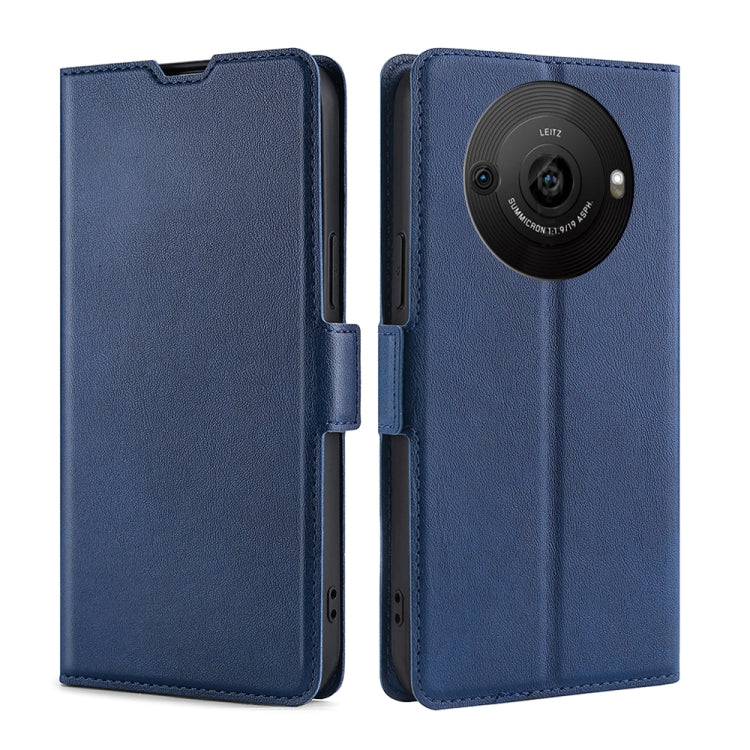 เคสโทรศัพท์หนังพลิกแนวนอนหัวเข็มขัดด้านข้างแรงดันไฟฟ้าบางเฉียบ, For Sharp Aquos R10, For Sharp Aqous wish5, For Sharp Aquos Wish4, For Sharp Aquos R9, For Sharp Aquos Sense 8, For Sharp Aquos R8 Pro SH-51D, For Sharp Aquos R8 SH-52D, For Sharp Aqous Wish3