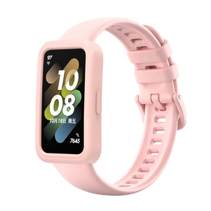 เคสซิลิโคน + ชุดสายนาฬิกาซิลิโคน, For Huawei Band 8